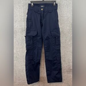 511 Tactical Series EMS Pants Womens 2 Dark Navy Blue Cargo Pockets Ripstop